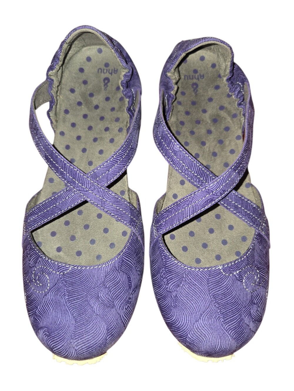 Ahnu Good Karma Ballet Flats Mary Jane Comfort Vegan Shoes - Picture 4 of 11